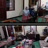 rumah orangtua seleb di kampung, rumah seleb di kampung