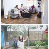 rumah orangtua seleb di kampung, rumah seleb di kampung