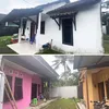 rumah orangtua seleb di kampung, rumah seleb di kampung