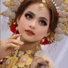 Potret Putri DA dalam busana tradisional bugis.