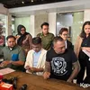 Ruben Onsu di samping Jhon LBF