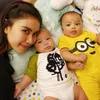 Syahnaz dan keponakan