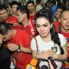 syahrini - beckham