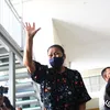 Ibunda Inge Anugrah menangis di sidang mediasi