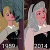 Princess Disney muda vs tua