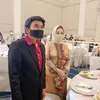 Potret mesra Rhoma Irama dan istri.