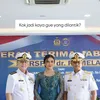 Awkarin dampingi ayah jadi kepala RSAL Surabaya 