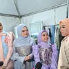 Pesta Raya Ramadan peserta diwawancara di belakang panggung