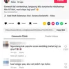 Komentar Raisa di TikTok