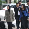 Lesti Kejora datang ke kepolisian