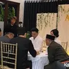 Anji pakai baju putih di akad nikah
