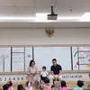 Shandy Aulia dan David Herbowo ke Sekolah Claire