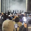 Tiara Andini nonton konser