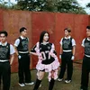Tiara Andini sebelum penampilan panggung