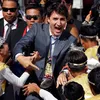 justin trudeau, perdana menteri kanada, foto unik