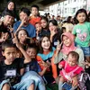 Tissa Biani Bersama Anak-anak di TBM Kolong