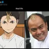 Tren Anime Versus Real Life