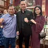 Gaya Seleb Hadiri Perayaan Ulang Tahun Prabowo ke-72
