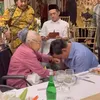 Gaya Seleb Hadiri Perayaan Ulang Tahun Prabowo ke-72