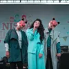 penampilan baru Yura Yunita