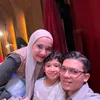 Ukkasya bareng kedua orangtua