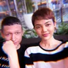 Potret Rina Nose dan suami.