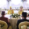 Potret pernikahan Lutfi Agizal.