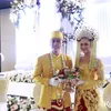 Potret pernikahan Lutfi Agizal.