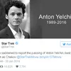Anton Yelchin Meninggal