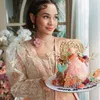 style unik Andien Aisyah kain Indonesia