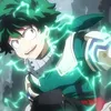Izuku Midoriya (Deku) dengan Pewaris Sejati One For All