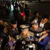 Foto ledakan bom kuil di Bangkok