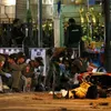 Foto ledakan bom kuil di Bangkok