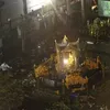 Foto ledakan bom kuil di Bangkok