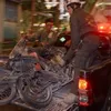 Foto ledakan bom kuil di Bangkok
