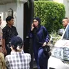 Ussy Sulistiawaty ke Rumah Duka Ibu Olla Ramlan