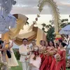 Resepsi Rizky Febian dan Mahalini di Bali