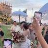 Resepsi Rizky Febian dan Mahalini di Bali