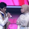 Valen & Mila di Atas Panggung D'Academy 7 Sebagai Peserta