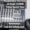 Mixer audio yang diberikan oleh Vidi
