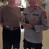 Ayah Vidi Aldiano dan Kapolsek Ciputat Timur