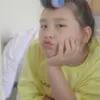 anak celine evangelista, potret anak celine evangelista
