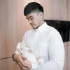 Potret Kaesang bersama anak