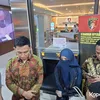 Wardatina Mawa didampingi kuasa hukumnya