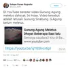 Hoax Gunung Agung