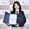 Ryu Sarang IZNA Wisuda Hanlim Arts High School