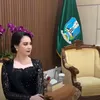 Potret kursi utama ruang kerja baru Emil Dardak