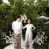 Yosika Ayumi dan Aksa Uyun gaya serasi prewedding
