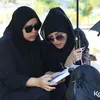 Ayu Ting Ting Nyekar ke Makan Keponakan
