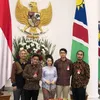 Dag Dig Dug! Begini Serunya Wizzy Hibur Jokowi di Istana Kepresiden Bogor